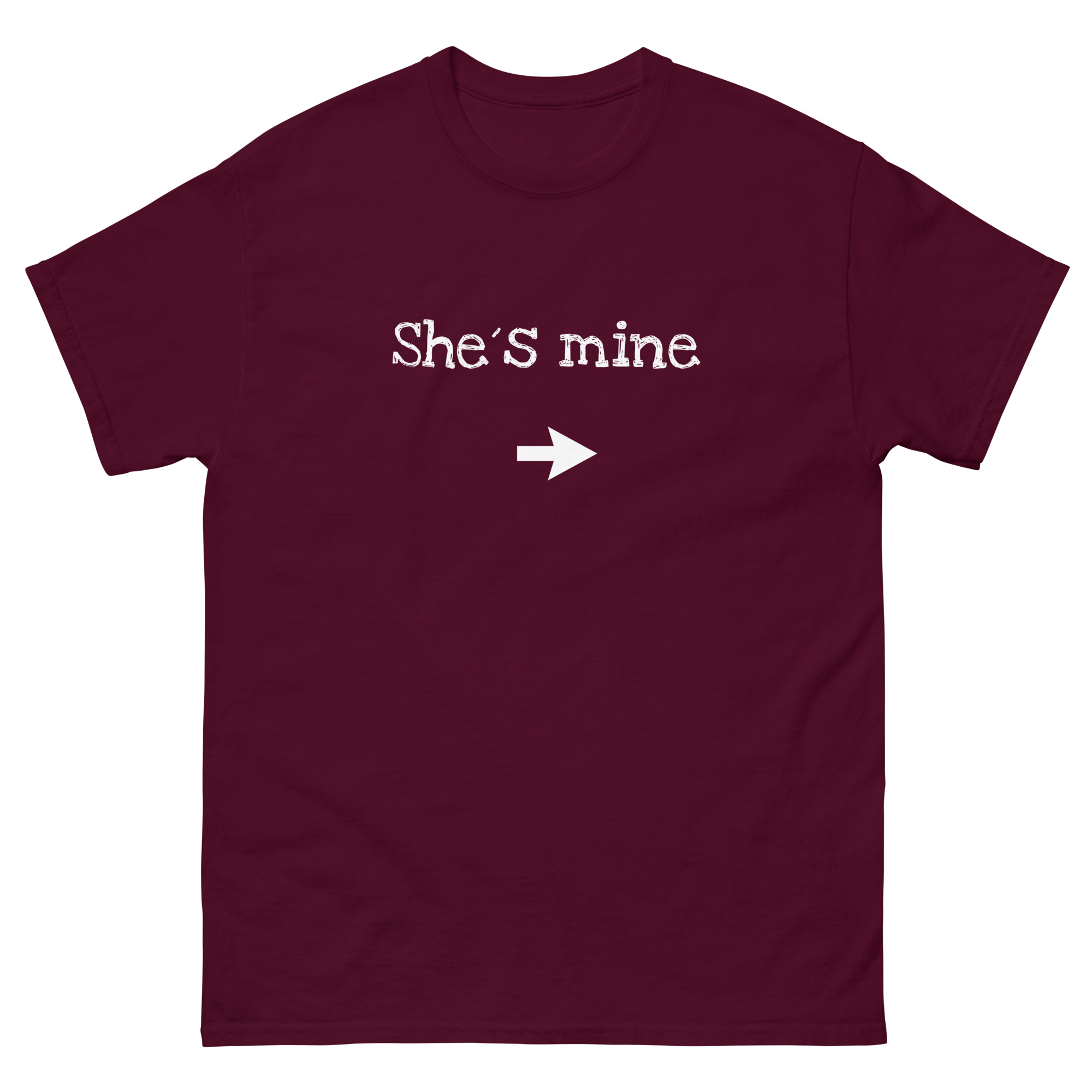 mens-classic-tee-maroon-front-6630b4b031d09.jpg